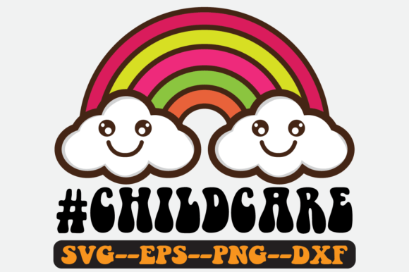 Childcare Uote Retro Svg Design