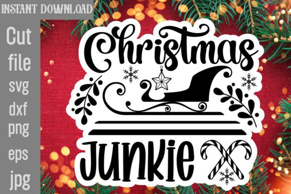 Christmas Junkie SVG Cut File Review