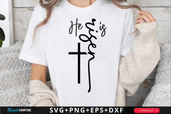 He is Risen SVG Design